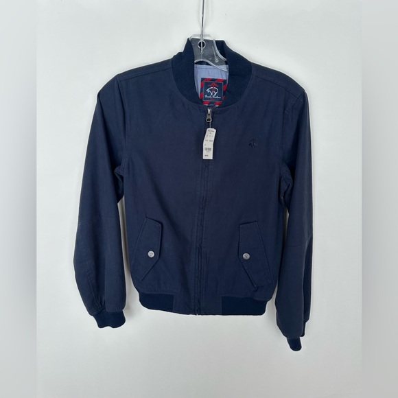 Brooks Brothers Other - Brooks Brothers Dark Blue Bomber Jacket